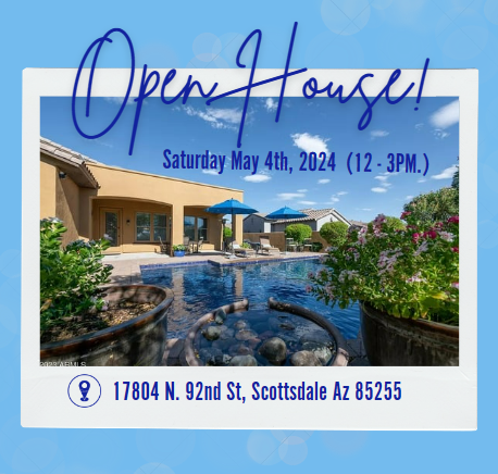 gitbox96's tweet photo. 🏡OPEN HOUSE SATURDAY May 4th (12-3PM.)
🎈17804 N. 92nd St, Scottsdale 85255 in DC. Ranch
*Bring your family and friends to explore your future home!👪😎
SEE YOU THERE!

**Click for more photos and info: https://t.co/kuBA01N1sz
New Attractive Price! https://t.co/2kufkDpexM