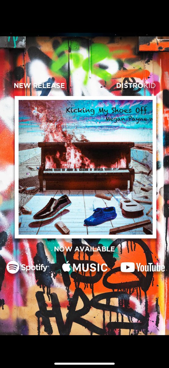 Kicking My Shoes Off is out now! #music #musician #spotify #youtube #deezer #applemusic #amazonmusic #album #debutalbum #newmusic #newmusicalert #newmusicfriday #collaboration #creative #oroginalmusic #originallyrics #coverart #lovemusic #life #punk