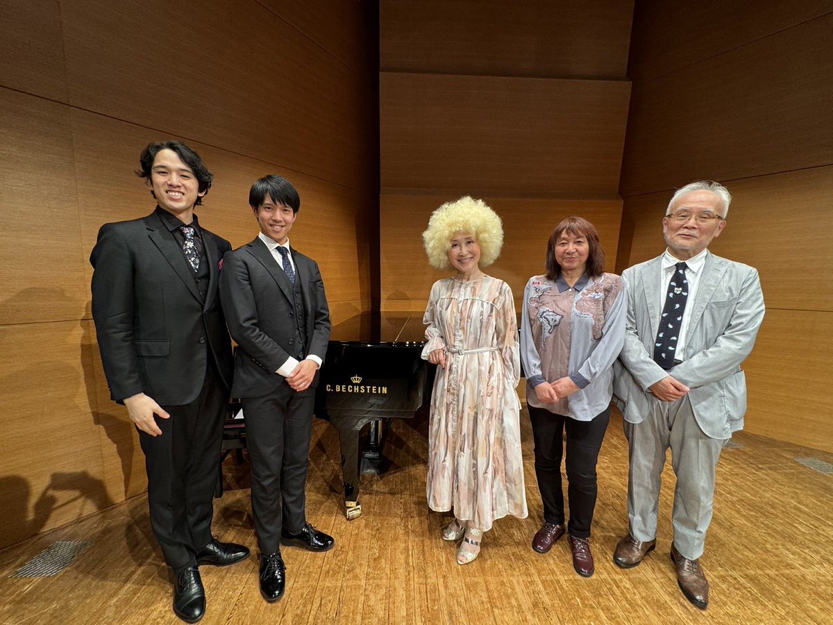 エリーゼ音楽祭東京予選でのゲスト演奏、無事に終演いたしました。主催の方々、審査員の先生方、伴奏を弾いてくださった松村さん、そして聴いてくださった皆さま、全ての方に感謝いたします！