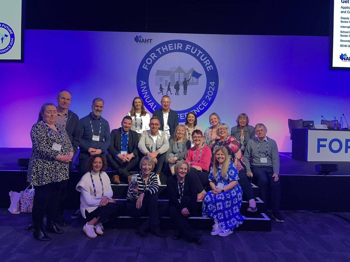 The 2024 East Midlands delegation have been representing you at the annual conference #NAHTconf