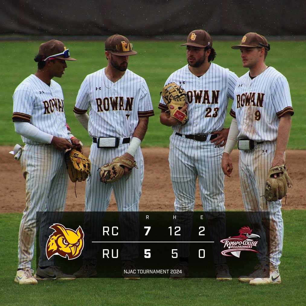 Last nights final score. Today we battle Kean in an elimination game at noon #GoProfs