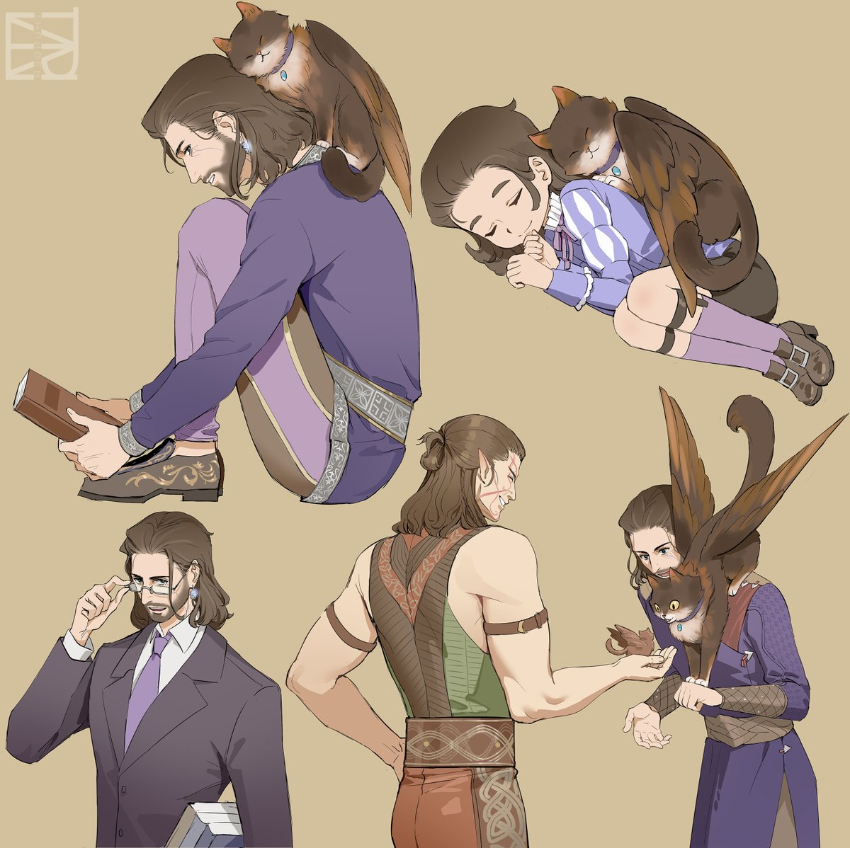 🐱🔮
#BaldurGate3 #BG3 #Gale #GaleDekarios