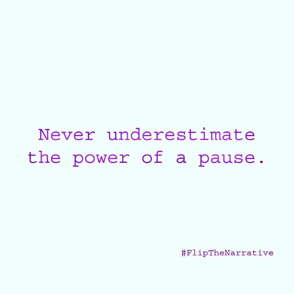 elly_chapple's tweet image. The power of a pause is beyond our estimation. We need to remember that our judgements and assumptions can create sliding doors moments in others' lives. 

Be human kind. 

#FlipTheNarrative 💜