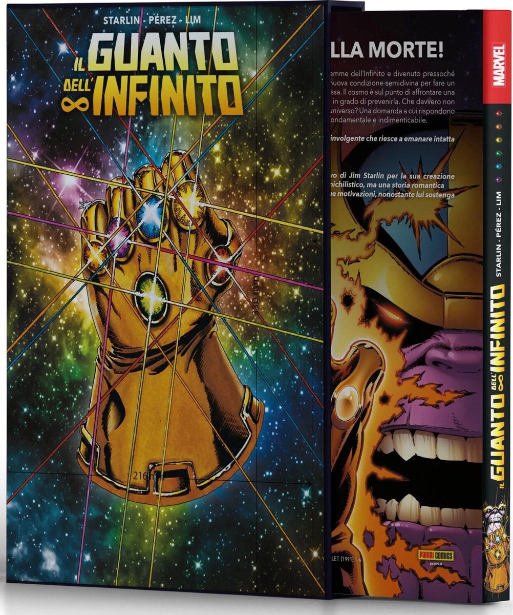 Marvel Giant-Size Edition edition of Il Guanto dell'Infinto is out now. thegeorgeperez.com/news/2024/2405…