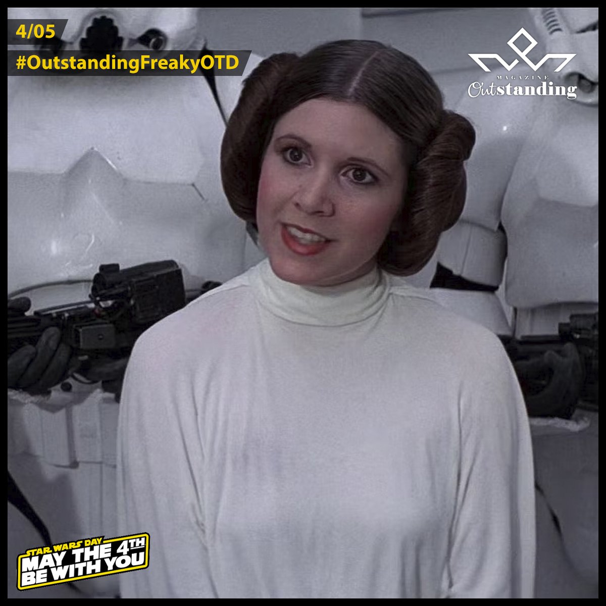 May the 4th be with you!
Carrie Fisher
#MayThe4thBeWithYou #MayThe4th #maytheforcebewithyou #StarWars #OutstandingGirl #CarrieFisher #StarWarsGirl #DisneyPlus