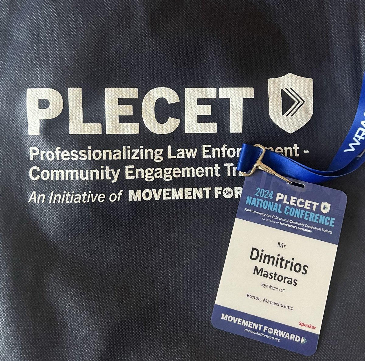 SafeNightLLC's tweet photo. The #PLECET2024 conference has wrapped up! Great job by all the panelists, Dimitrios Mastoras,
@BaltimorePolice Deputy Commissioner @_MoBrown and Lt. Charles Kenniff (Ret.) @KenniffTraining. #ProactiveAlliance #RiskTerrainModeling #DICE https://t.co/CxbBgU9acD