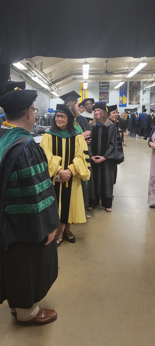 Lining up for @NEOMEDedu Commencement.  Congratulations to our nearly 300 students who will be entering the health professions today!! #thisisneomed #graduation #newMD #newPharmD #newgrads