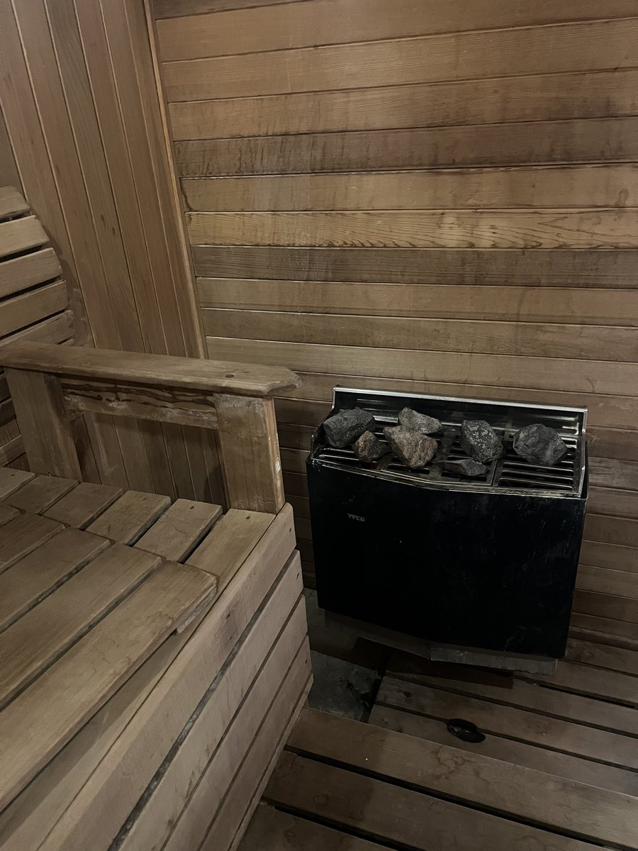 Gm from the sauna