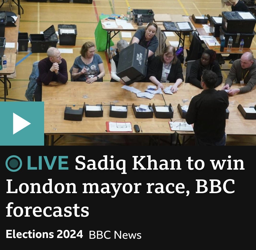 Results for @SadiqKhan are a vindication for every city leader that chooses to prioritise the health of their residents and our planet. This is a solid mandate to continue to tackle toxic air pollution in the capital and to deliver policies that align with net zero by 2030 🙏💚