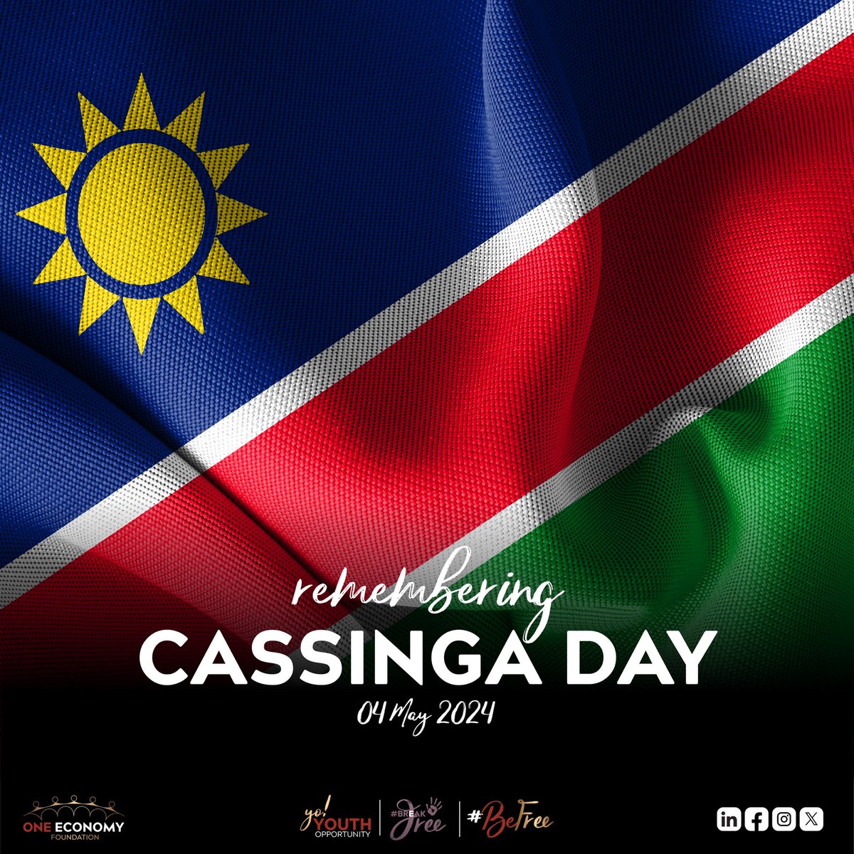 As we remember Cassinga Day, we honour the selfless heroes and heroines who fought for our freedom in a brutal and lengthy battle. May we never forget, and may their strength and resilience live in us all. Let us dedicate our lives to honouring their efforts. #CassingaDay
