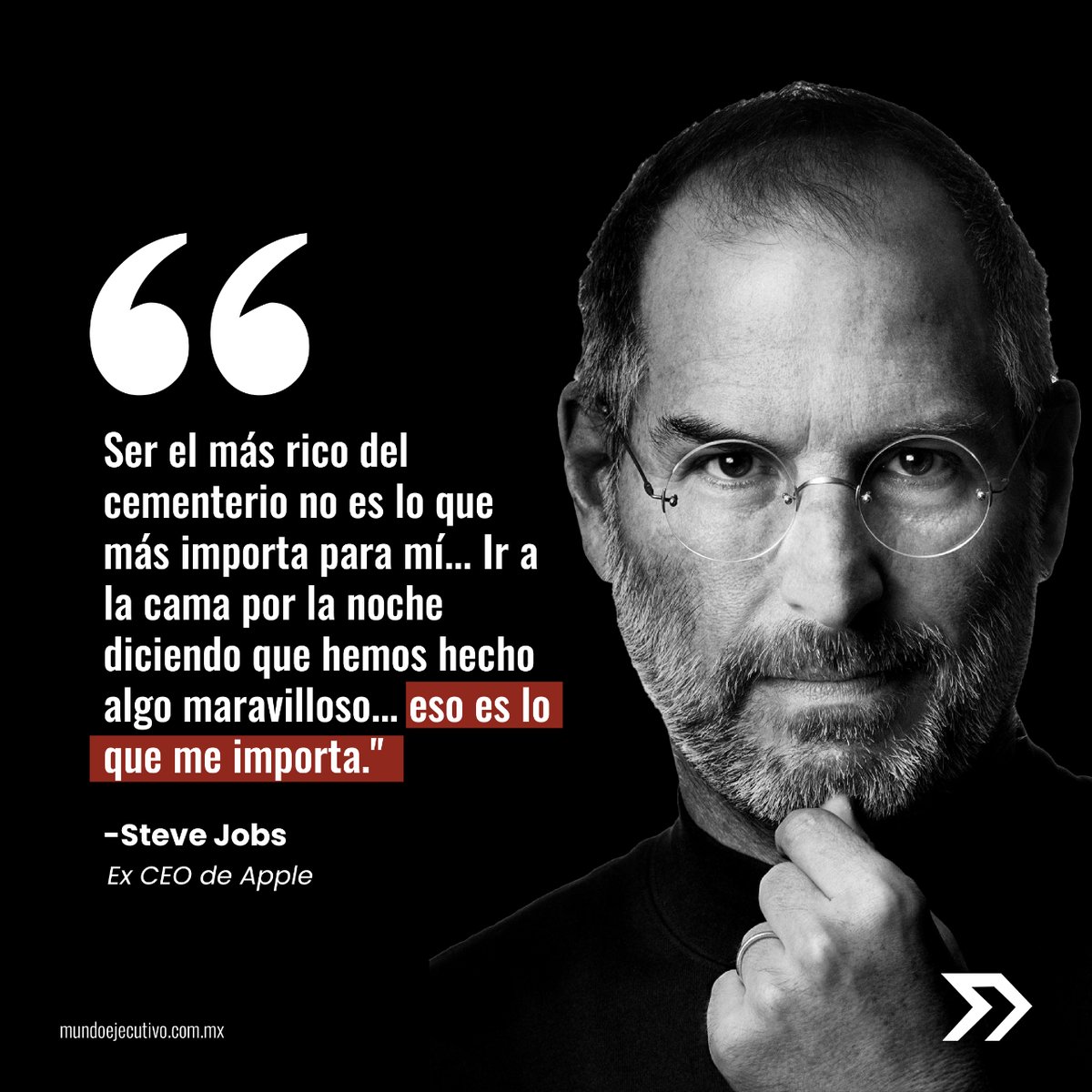 💡🌟 Reflexionemos con Steve Jobs sobre la importancia de dejar un legado más allá de la riqueza material. ¿Qué haces tú para hacer algo maravilloso cada día? 💭✨ #Inspiración #Legado