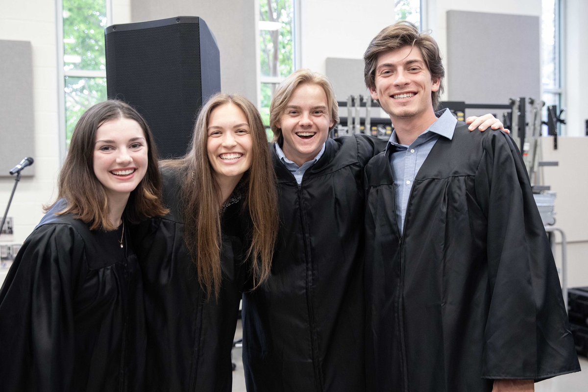 It’s Graduation Day @lipscomb! Great week leading up to today. From baccalaureate last night to pinning ceremonies to college hooding events, we have had a great week. Now, let’s do this! Congrats Class of 2024! 💜🦬🎓