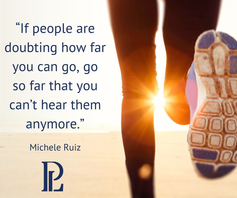 'If people are doubting how far you can go, go so far that you can't hear them anymore.' - Michele Ruiz
poisedlifeinc.com/courses #investinyou #buildingconfidence #poisedlife