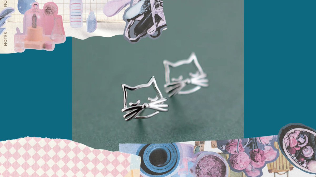 Who could possibly turn down a set of adorable cat earrings? 😱🐱
No one, that's correct! But it's completely undertsandable.

Find this pair on our website for just $10 with free shipping.

They are yours! ✨

#kawaii #kawaiiaesthetic #kawaiifashion