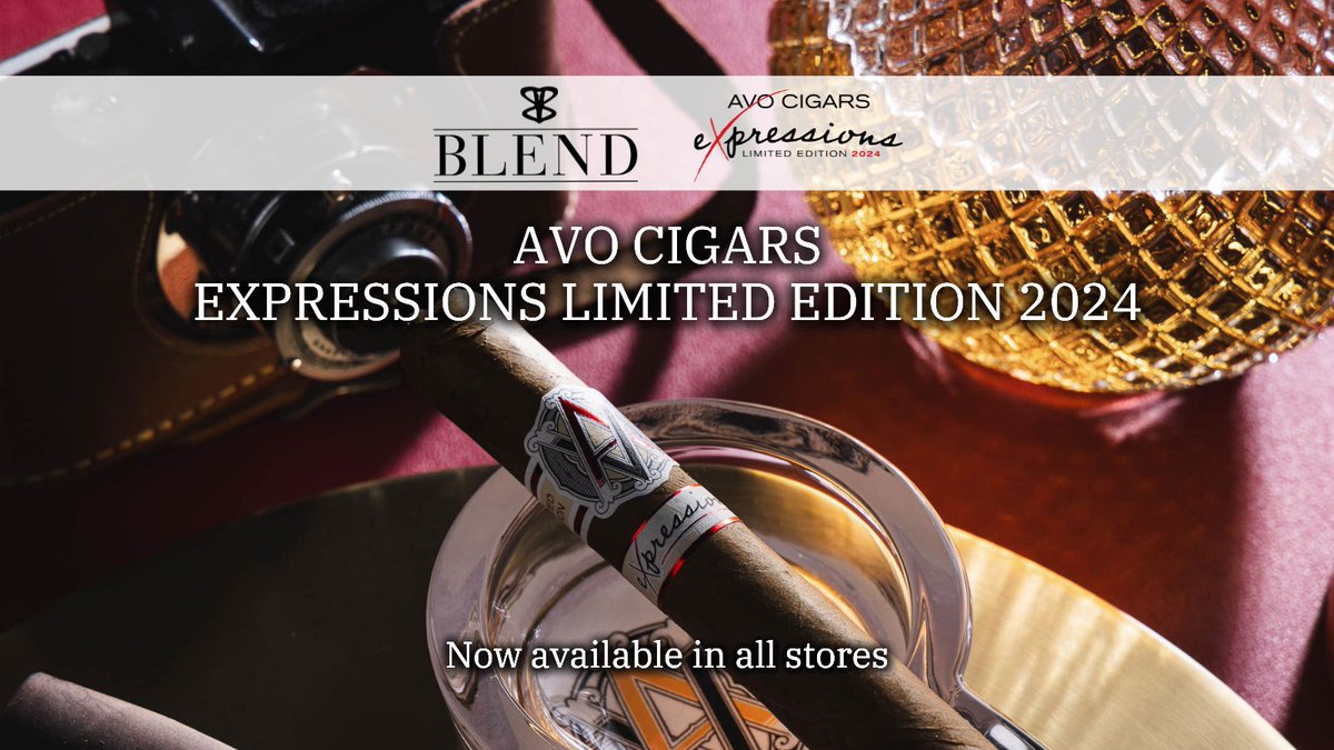 AVO Expressions Limited Edition 2024: Embrace your palate, define your moment, express your story.💫 #blendbarcigar #davidoff #avocigar #avo #AvoExpressions #djd-nice