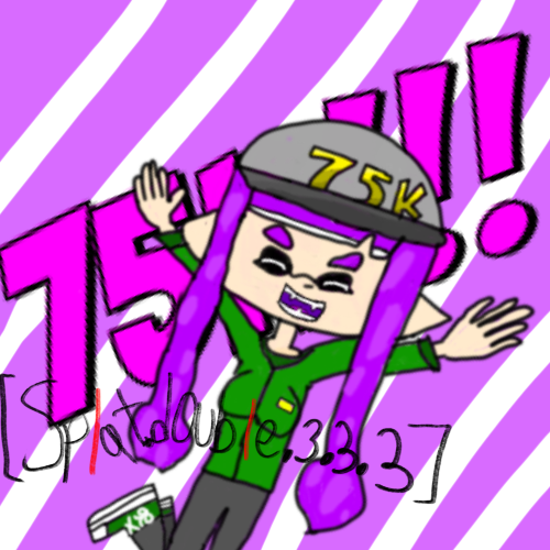 SplatMAnimates's tweet image. New PFP For @Vicvillon 75K special You gonna credit me for this art