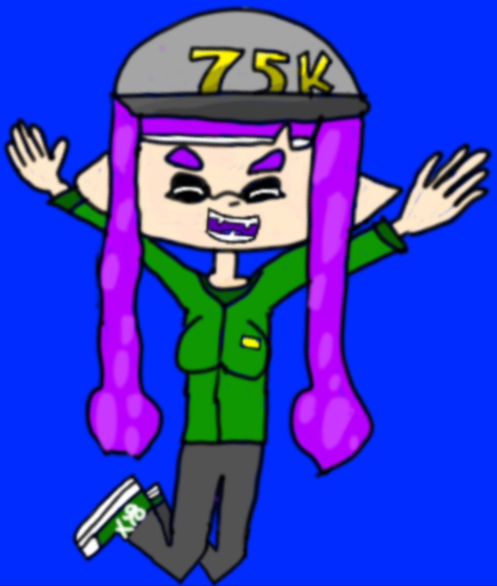 SplatMAnimates's tweet image. New PFP For @Vicvillon 75K special You gonna credit me for this art