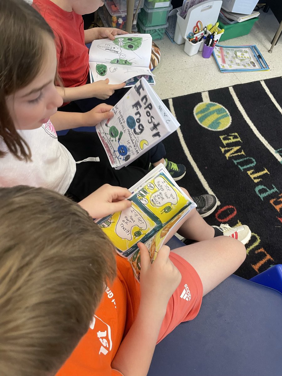 misskatekamin's tweet image. The moment we all (in 1K 😂) have been waiting for…. Imposter Frog 2 has been published! Happy reading! #d30learns #studentwriting