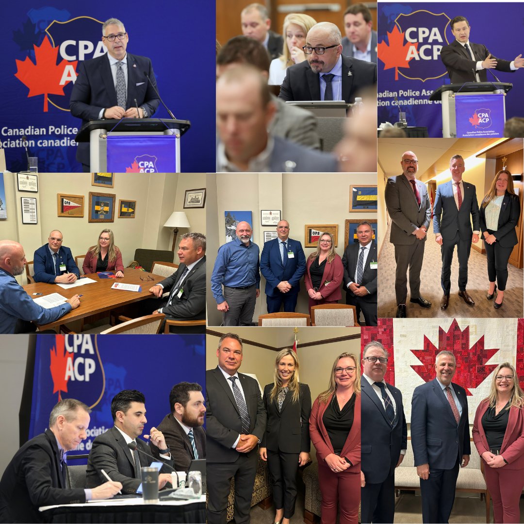 The Board of Directors of the OPP Association were honoured to participate in the Canadian Police Association 2024 Legislative Conference and Lobby Days in Ottawa this week. The event is an valuable annual opportunity to learn and share information on how to best serve our