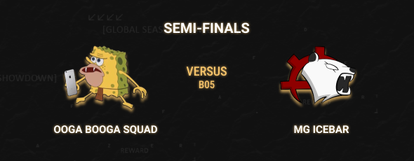 Salut les invocateurs ! 🔥
ANNONCE DE MATCH ! ⚠️

Aujourd'hui à 16h on aura OOGA BOOGA SQUAD vs MG ICEBAR qui s'affronteront lors d'un BO5 en demi-finale du tournoi ! 🏆

Pour suivre ce match décisif pour la qualification en finale, c'est par ici ⤵️
twitch.tv/globalseasonsh…