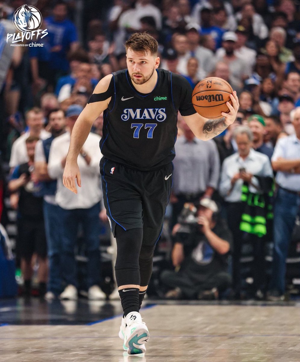 Luka Doncic already has more 25p/10a playoff games than 99.7% of all players in NBA history. WOW 👀 🪄 Via @StatMamba