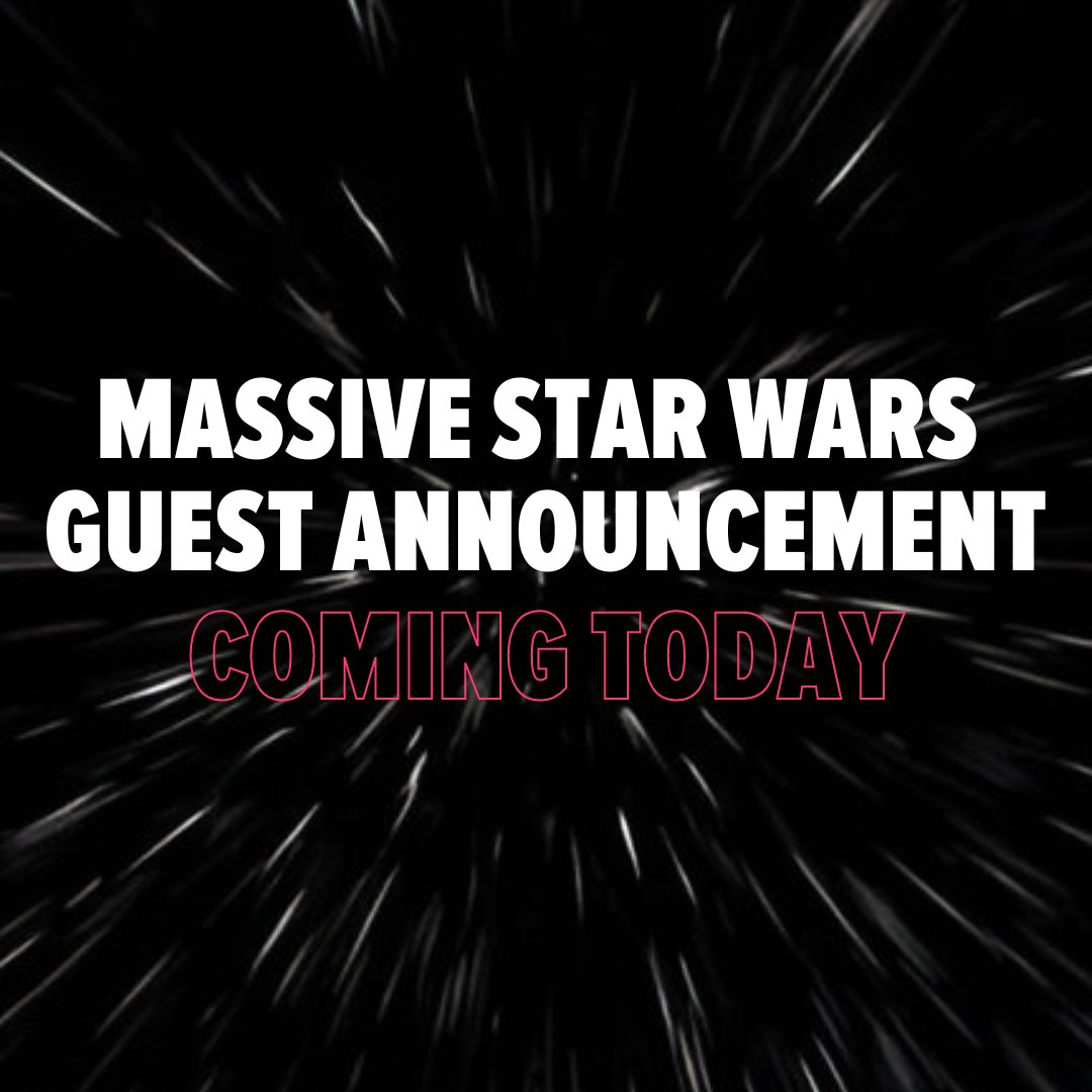 Chicago – this will be your best day ever. Get ready for a massive announcement coming your way at 1 PM. May the 4th be with you.