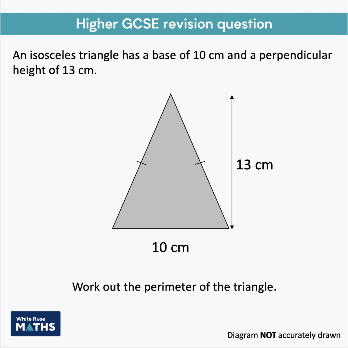 In the run-up to the first #Maths #GCSE exam, try our #Foundation and Higher revision questions of the day ✏️ These are ideal to use for quick revision with your students! #SecondaryMaths #MathsForAll