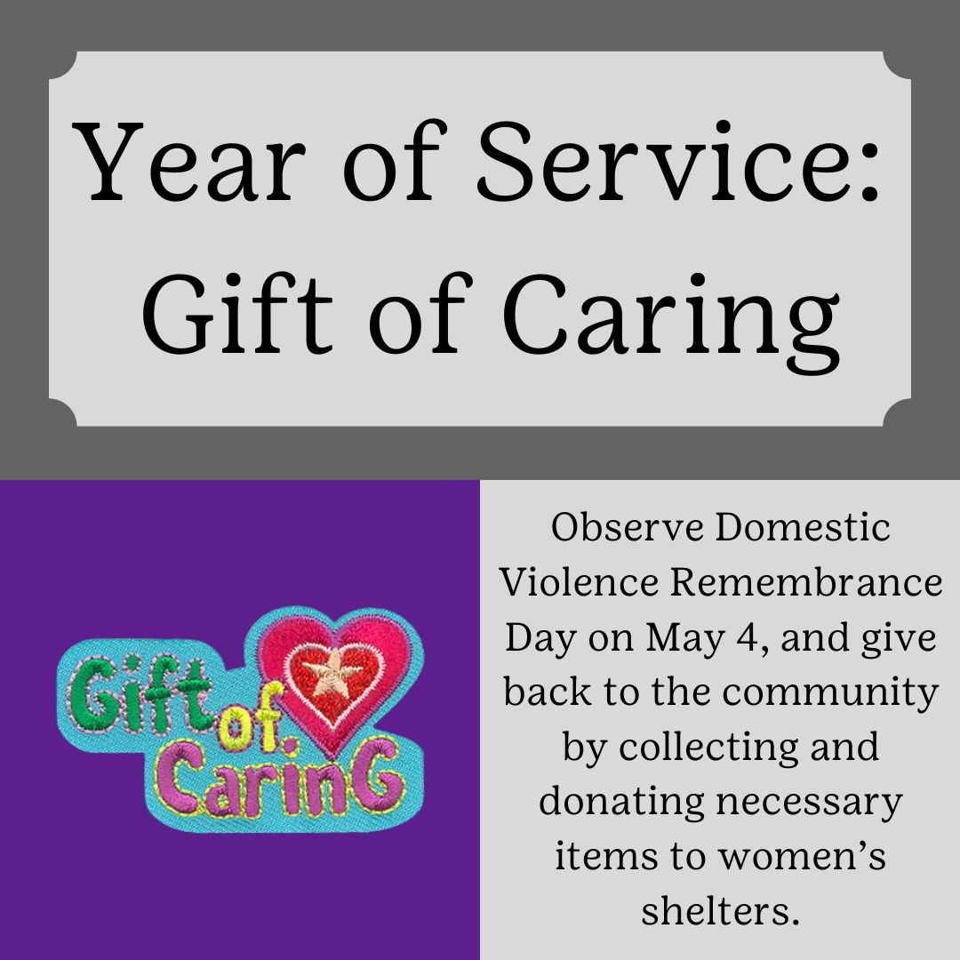 Give the gift of caring on May 4 during Domestic Violence Remembrance Day. Collect and donate necessities to local women’s shelters. #YearofService buff.ly/4a714t4