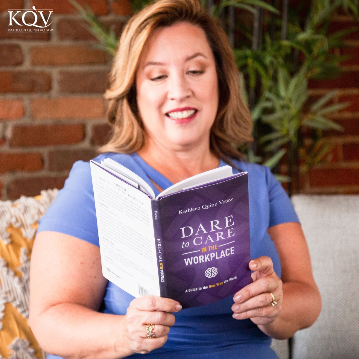 I wrote Dare to Care in the Workplace to help business leaders understand that both workplaces and leadership have forever changed. Available for purchase in hardcover, eBook, or audiobook: hubs.ly/Q02v-qKW0 #KQVSpeaks, #DareToCare, #HR, #Reading, #EBook, #BookRecs