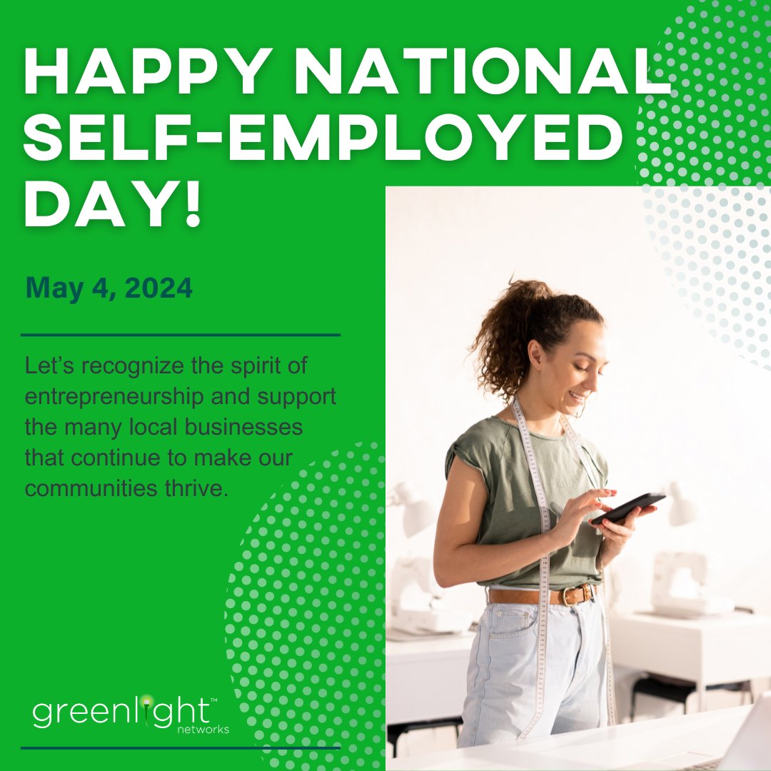 Happy National Self Employed Day to all the hardworking entrepreneurs out there - Today we celebrate the determination and creativity of those who have taken the leap to work for themselves! 🎉💼 #NationalSelfEmployedDay #Entrepreneurship #SmallBusinessOwners