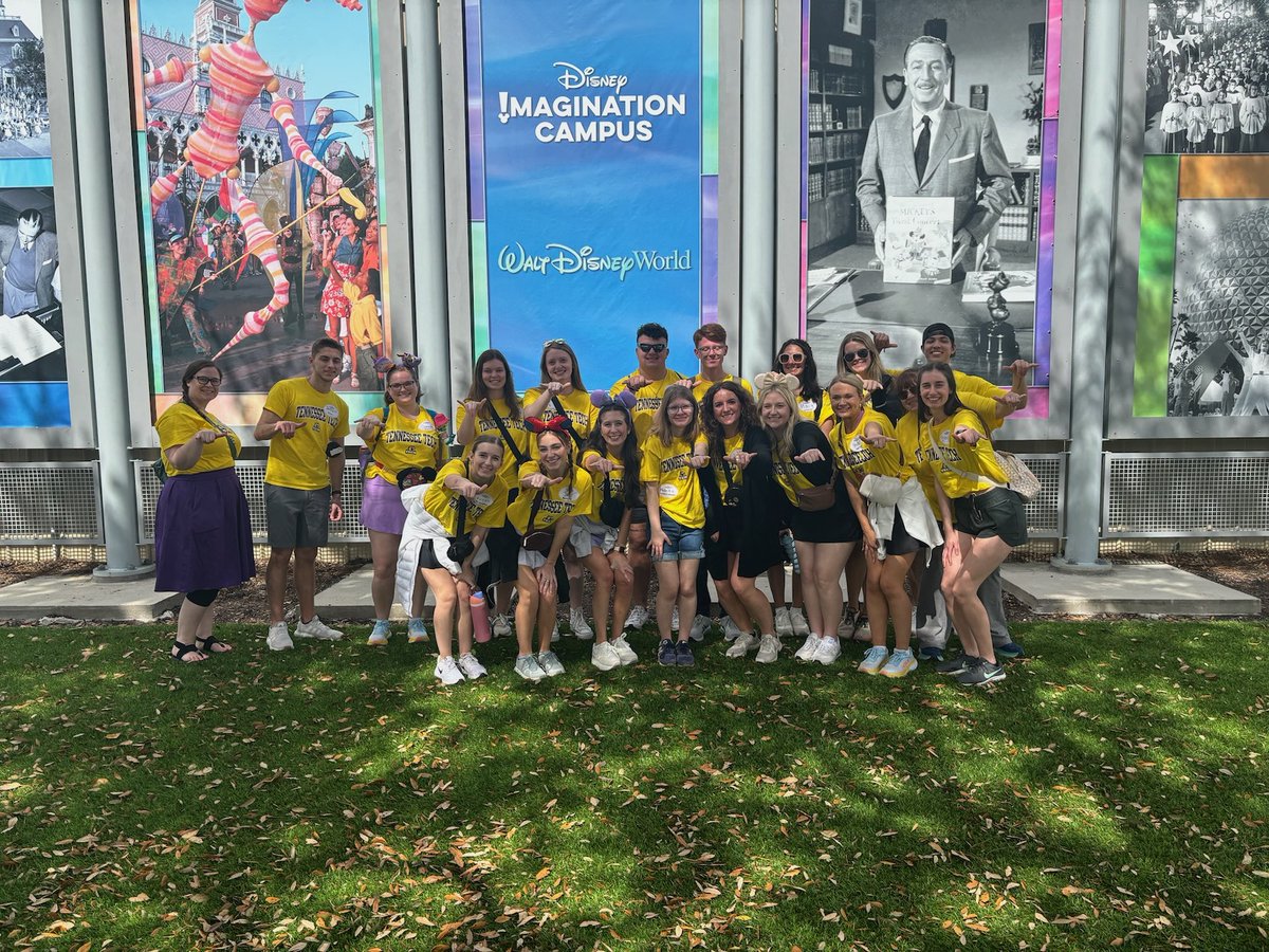 17 students in Tech's College of Business spent four days at Walt Disney World in Orlando, Fla. as a culminating activity for their “Leadership the Disney Way” course, taught by instructor Sherrie Cannon and lecturer Chelsea Dowell. Read more: tntech.edu/news/releases/…