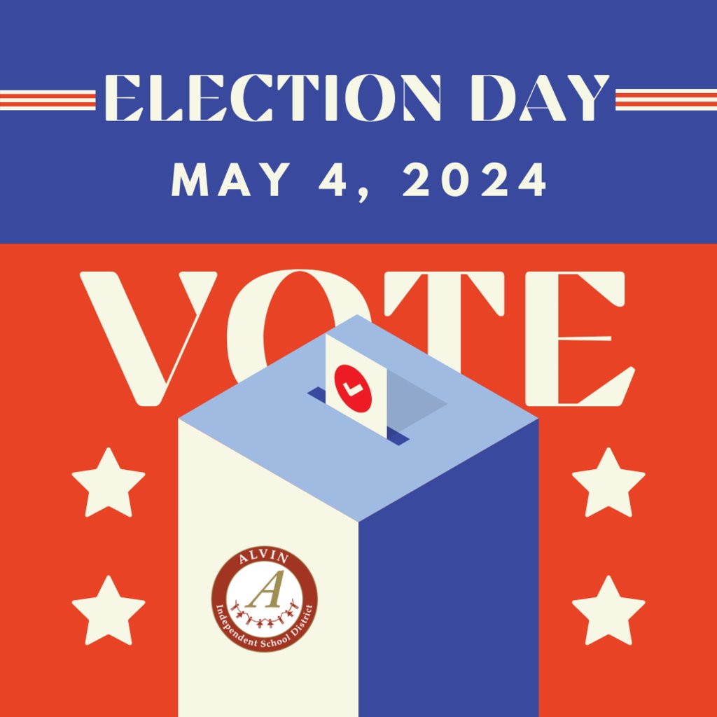 May 4 is Election Day! Your voice is your vote - make it count. Visit votetexas.gov for more information!
