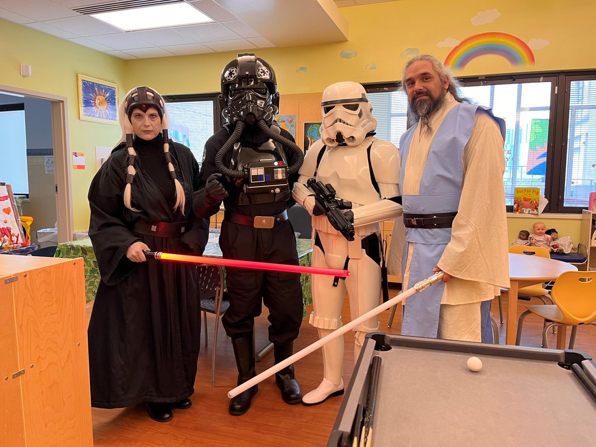 May the 4th be with you! Looks like our Activity Center was taken over by some visitors from a galaxy far, far away! Who is your favorite Star Wars character?? #StarWarsDay