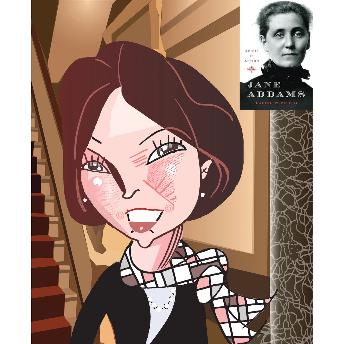 Sunny Fischer is a well-known Evanstonian and former teacher at North Shore Country Day and Lake Forest Academy who has dedicated her life’s work to philanthropy, preservation, and pioneering change throughout Chicago. bit.ly/3Uocdjp Illustration: Tom Bachtell