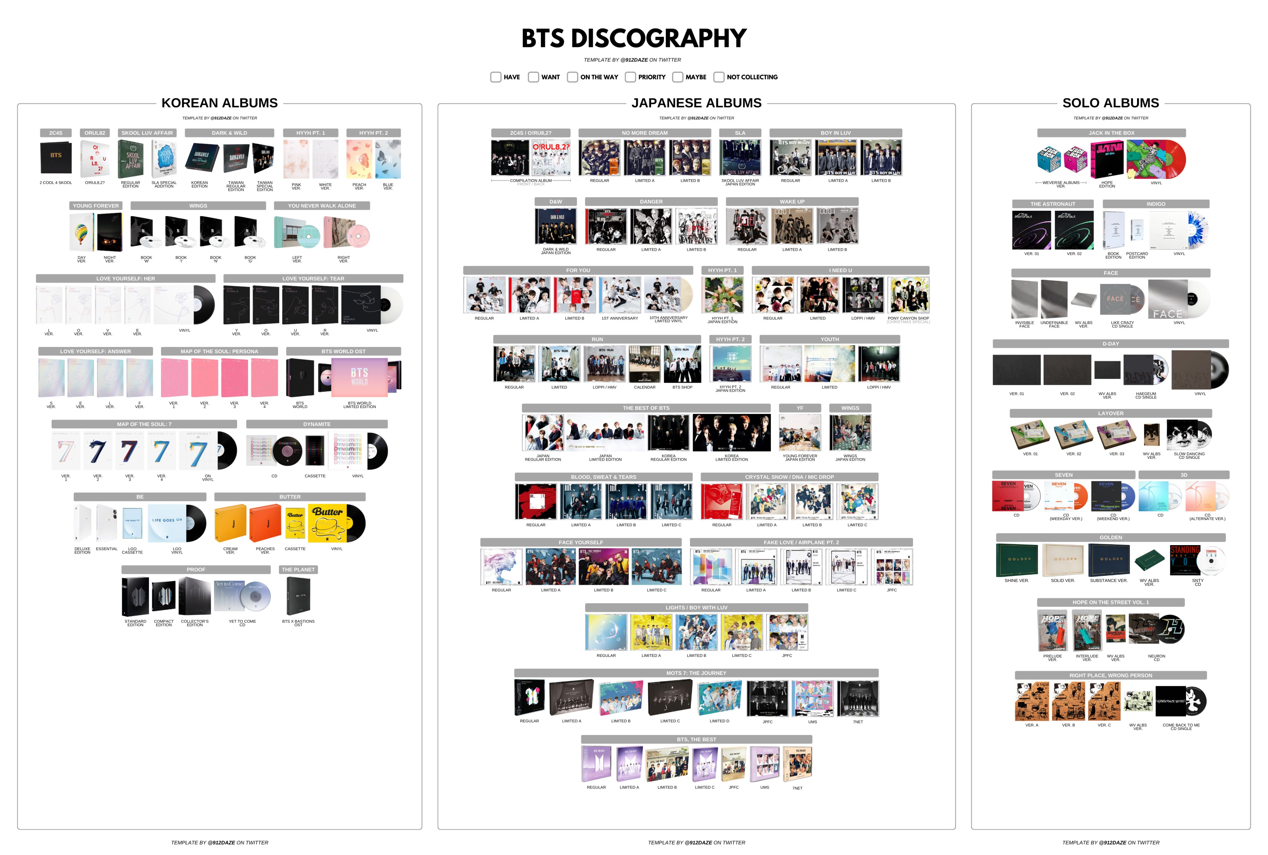 BTS アルバム　まとめ 特集】BTS 韓国アルバム 全作品 まとめ|K-POP・アジア