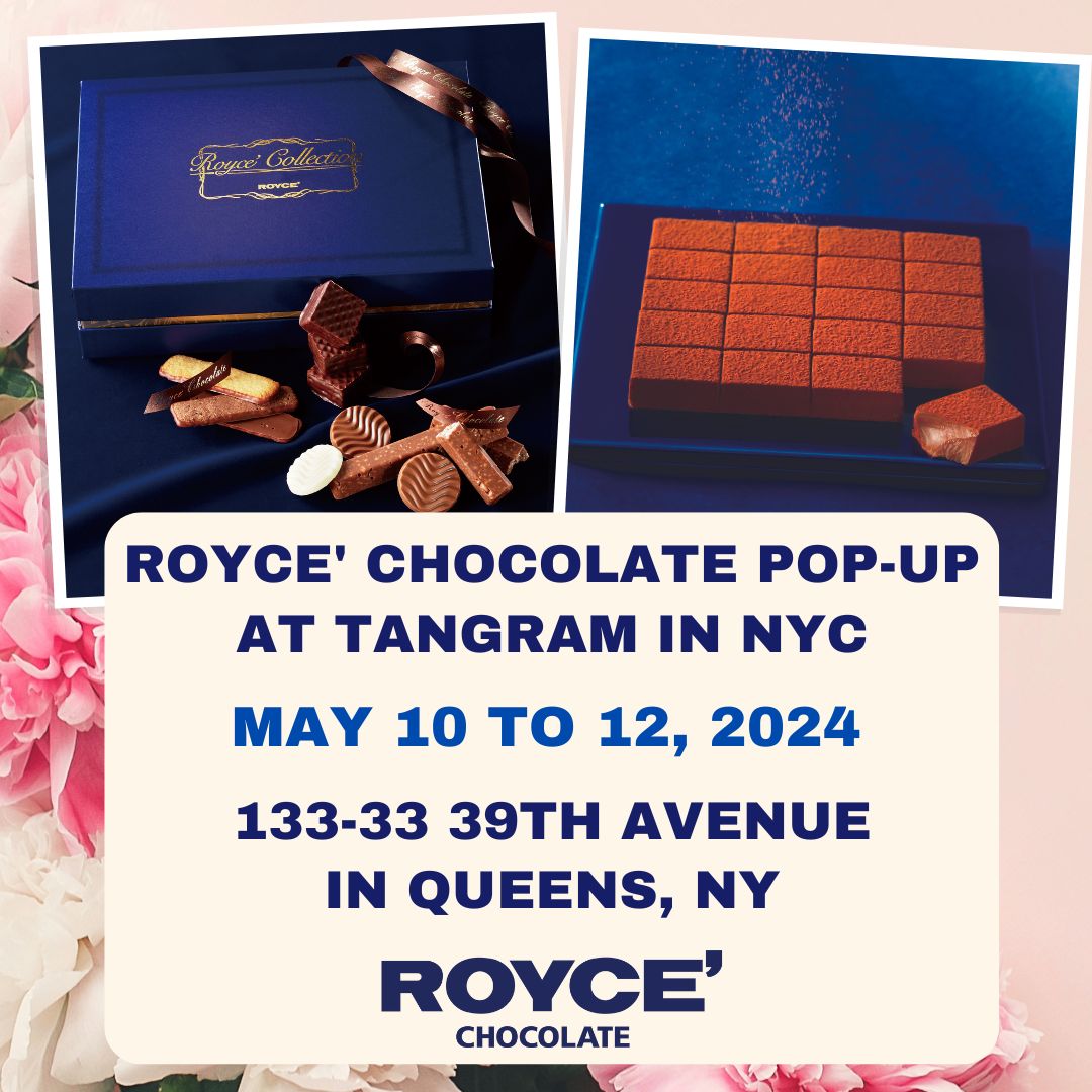 We've got your #MothersDay shopping covered at our special pop-up at Tangram on May 10-12! ✨⁠
⁠
Pre-order and learn more: bit.ly/roycetangram24
⁠
#roycechocolate #royceusa #HowJapanDoesChocolate #chocolate #JapaneseChocolate #dessert #sweet #chocolatelover #shopping #popup