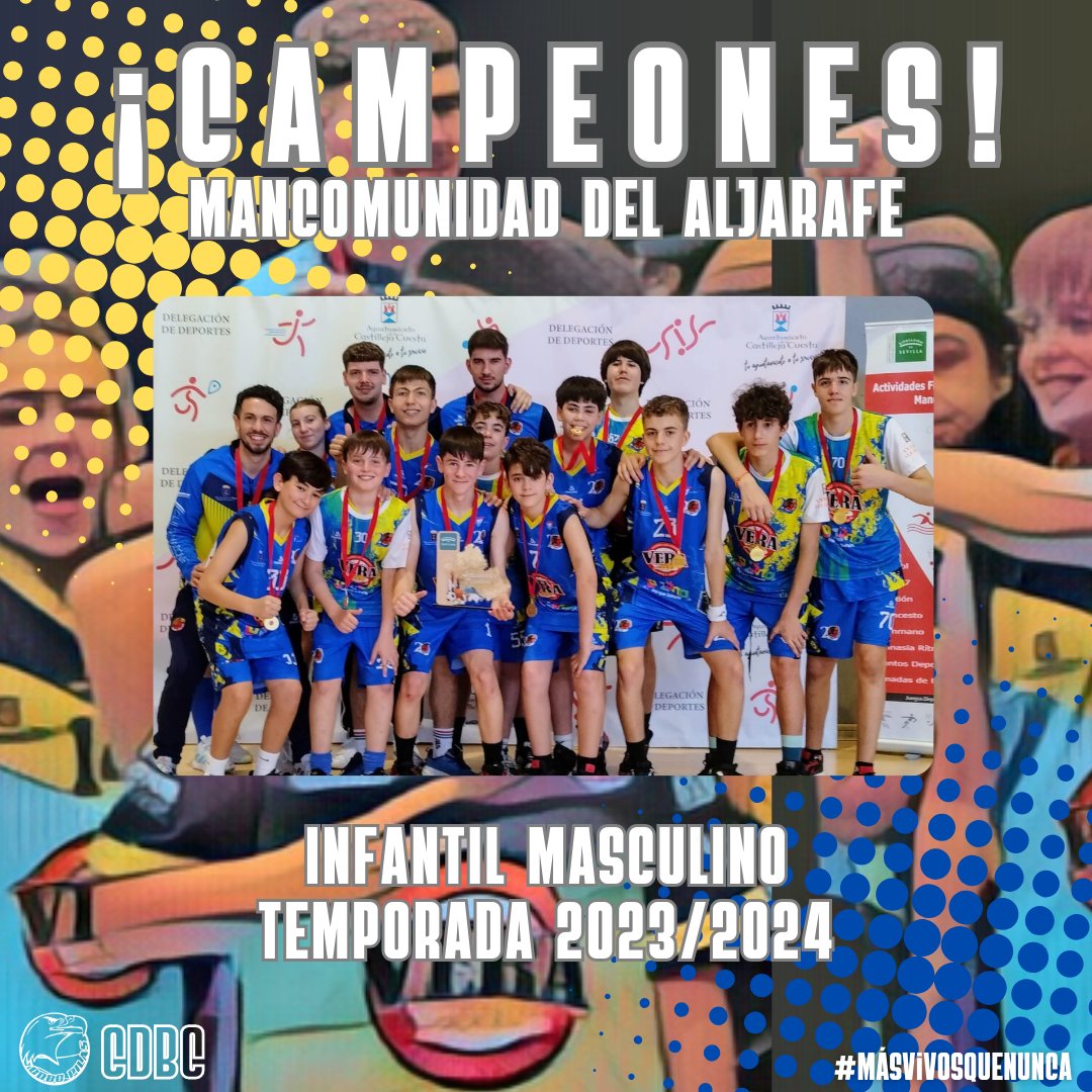 ¡ENHORABUENA CAMPEONES! 🥇

Enorme temporada de nuestros #infantiles en la competición de Mancomunidad del Aljarafe. Los chicos de Ale, Manolo y Alberto se han mostrado prácticamente intratables en la competición y han conseguido su primer premio del año. 

#MÁSVIVOSQUENUNCA