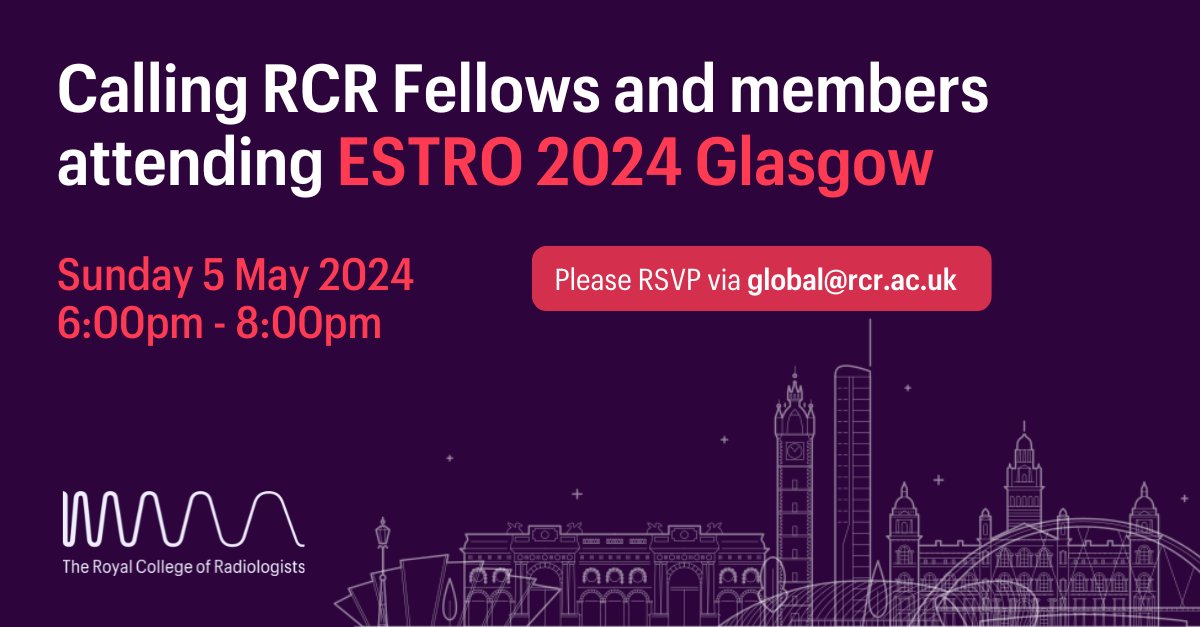 Are you attending #ESTRO24? We have extra places available at our exclusive drinks reception, taking place tomorrow with our Vice President for clinical oncology, @tomroques! @ESTRO_RT