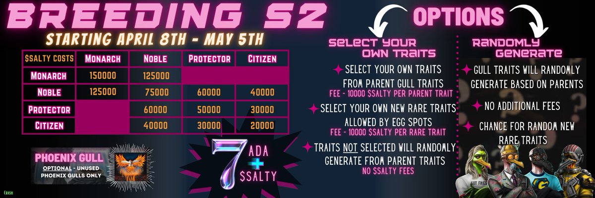 Happy weekend everyone &amp; May the 4th be with you!
In less than 2 days, @GullsCNFT S2 of breeding will end! After that, Gulls will be soaring to new heights! Hang onto your feathered flockers cause we're about to spread our wings! 🪶
