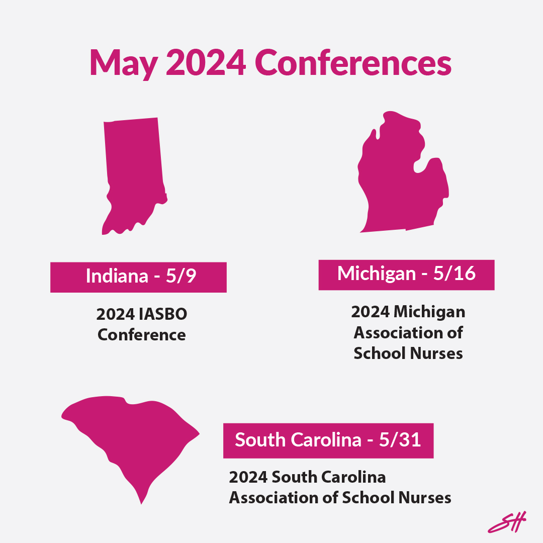 Mark your calendars for these conferences in May! We can't wait to connect with you and explore new opportunities. See you there!