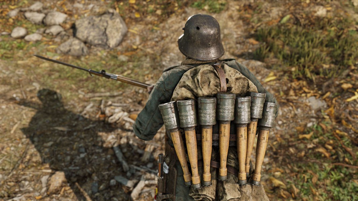 How many grenades are too many grenades? Is there even such a thing as 'too many grenades'? #WW1 #Isonzo #screenshotsaturday