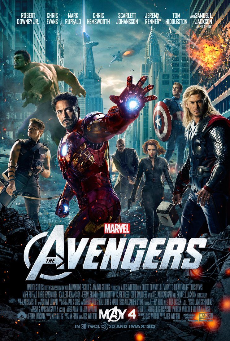 #OTD 2012 Marvel's The #Avengers starring #RobertDowneyJr #ChrisHemsworth, #MarkRuffalo, #chrisevans #ScarlettJohansson #JeremyRenner #TomHiddleston; Directed by #JossWhedon #MCU #superheroes #fantasy #action Two reviews: trophyunlocked.blogspot.com/2013/05/stubs-… and trophyunlocked.blogspot.com/2012/05/second…