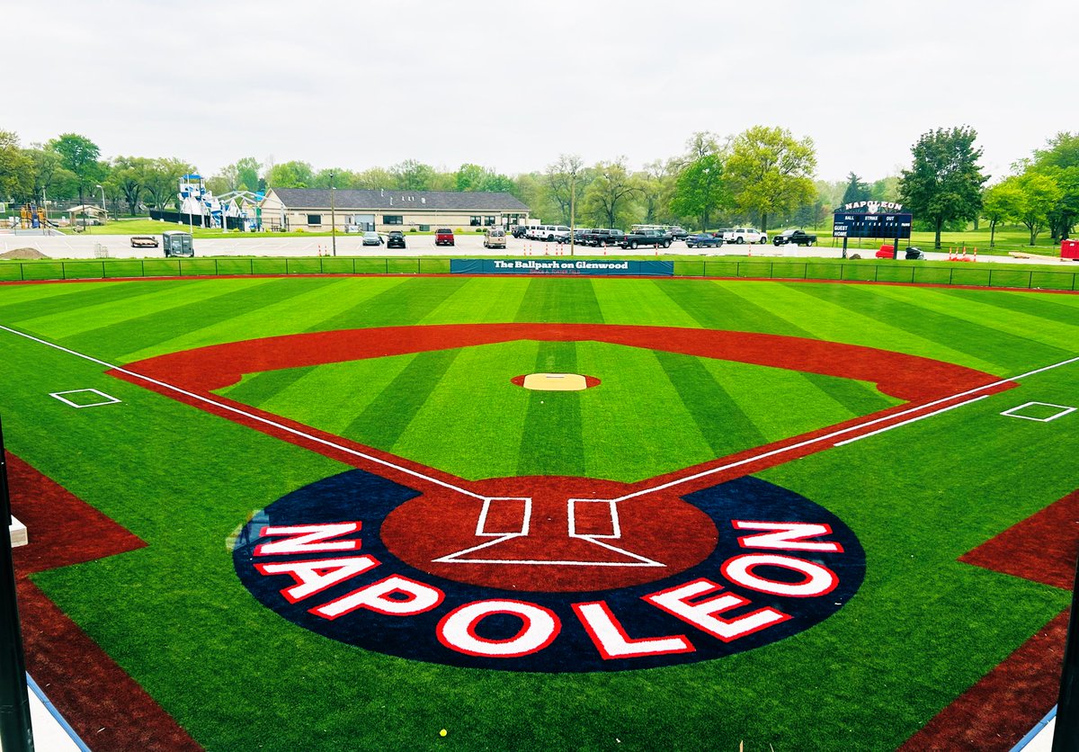 Napoleon, we are less than a week away from the highly anticipated opening of the Ballpark on Glenwood “Bruce A Fortier Field”.  Friday night will open up with a little league doubleheader starting at 6pm, then on Saturday little league games start at 10 and go all day until 8pm