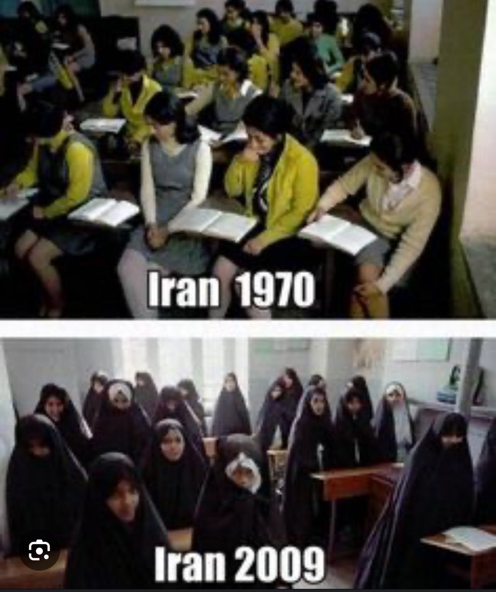 To all the HAMASholes — this is you in a few years. This is the TRUE Islam. Iran was a vacation destination that was loved by all in the 60s & 70’s until Radical Muslims crushed their freedom and western culture. #HamasAreTerrorists #hamas #GazaSolidarityEncampment