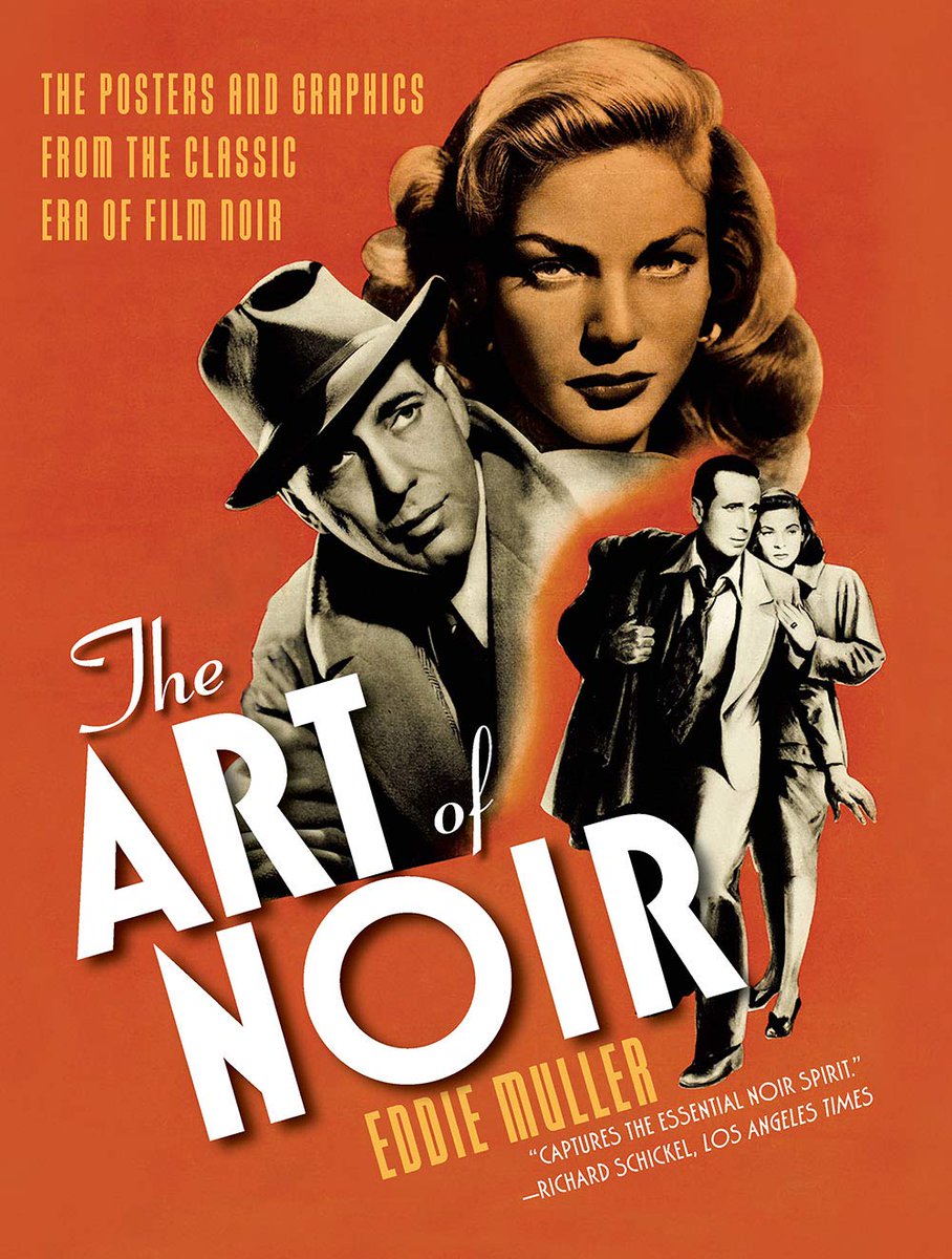 The Art of Noir: The Posters and Graphics from the Classic Era of Film Noir (Paperback) by Eddie Muller
Available Here: amzn.to/3LwY7qO

The poster art from the noir era has a bold look and an iconography all its own.