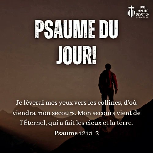 Psalm and Proverb Of The Day!

#PsalmOftheDay
#PsaumeDuJour 
#ProverbOftheDay 
#ProverbeDuJour 
#AMinuteJesusDevotional 
#UneMinutedeDévotionSurJésus