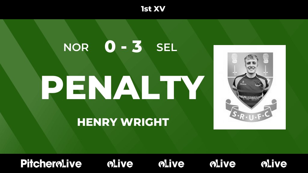 4': Henry Wright kicks a penalty for Selby RUFC 🙌 #NORSEL #Pitchero selbyrufc.club/teams/2267/mat…