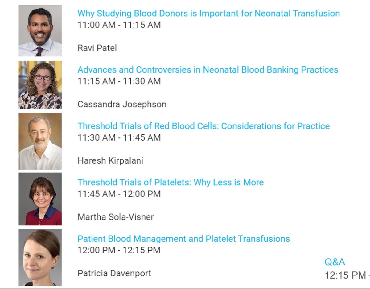 Come join us today … ➡️ Hot Topic Symposium 🔥 on Neonatal Transfusion 🩸 When: Sat at 11 am - 12:30 pm Room 107 @PASMeeting #PAS2024