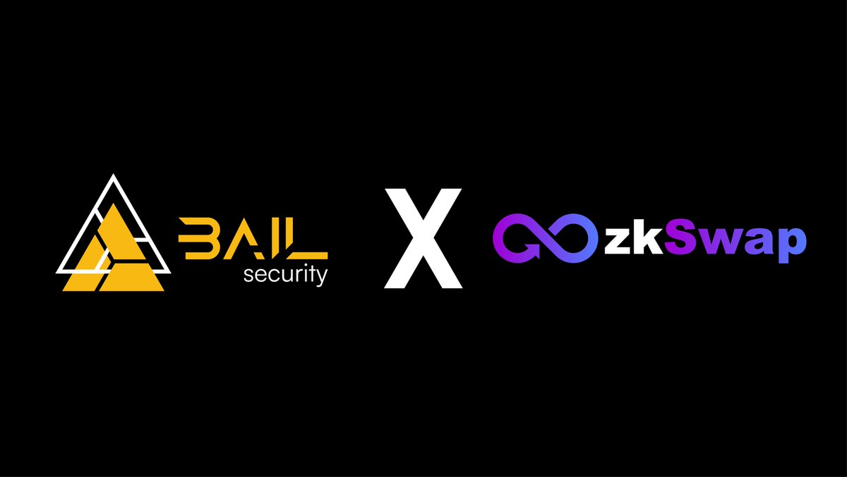 Exciting news! We're currently in the process of conducting an audit for @zkSwap_finance Be sure to keep yourself informed by following @bailsecurity for important updates.