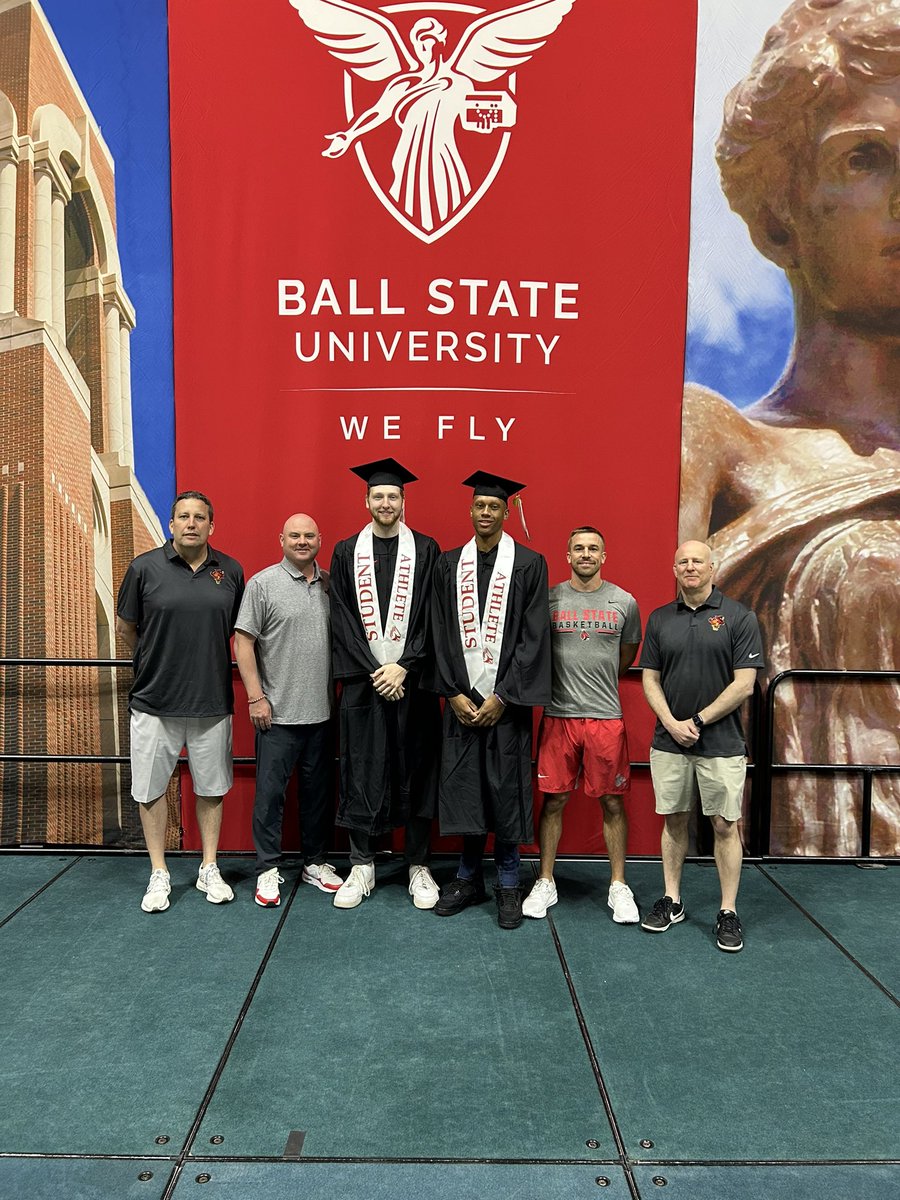 Michael Lewis (@coachmikelewis) on Twitter photo Congratulations 🎉 to <a href="/BallState/">Ball State</a> graduates Mickey and Ben today. We are very proud of your accomplishments and look forward to another year with both of you. 👊🏻 Congratulations 🎉 to <a href="/BallState/">Ball State</a> graduates Mickey and Ben today. We are very proud of your accomplishments and look forward to another year with both of you. 👊🏻